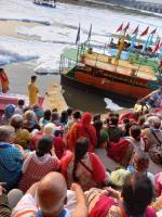 Yamuna Arati by HH Swamiji (20 March 2025)